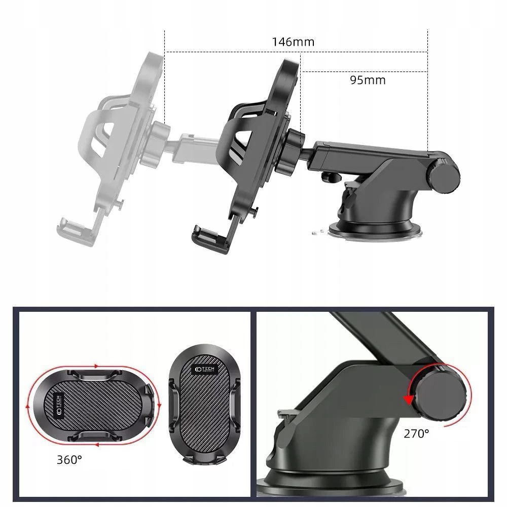 Aксессуары Other TECH-PROTECT Universal Car Mount черный