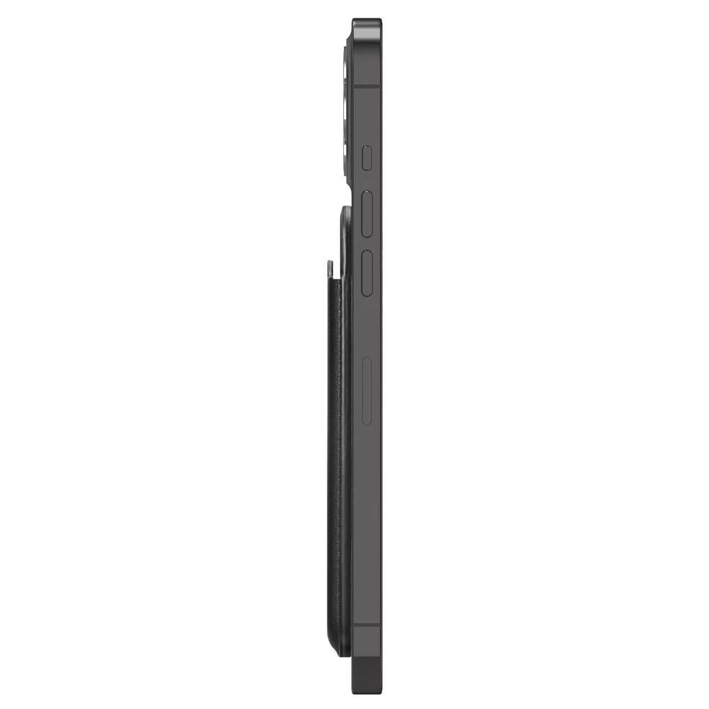 Dažādi SPIGEN VALENTINUS MAGSAFE UNIVERSAL MAGNETIC CARD HOLDER melns