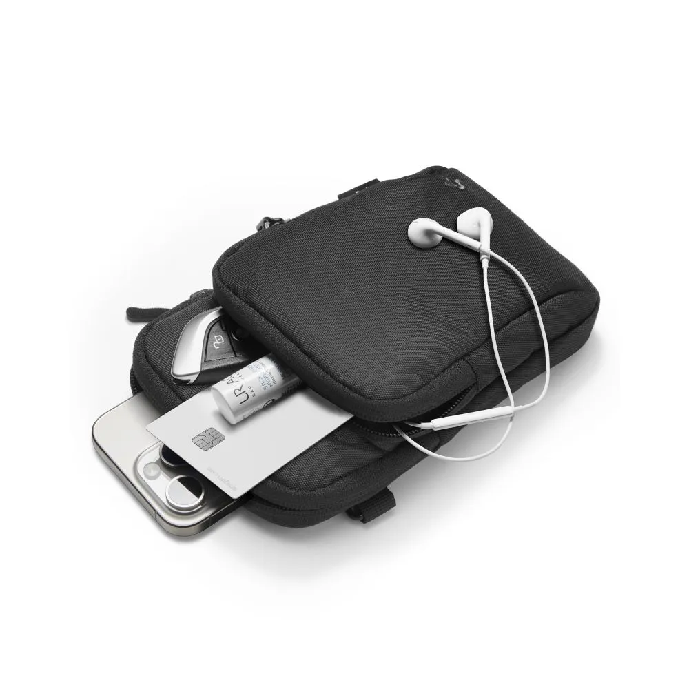 Tarvikud Other telefoni ümbris must SPIGEN KD400 UNIVERSAL CROSS BAG KLASDEN