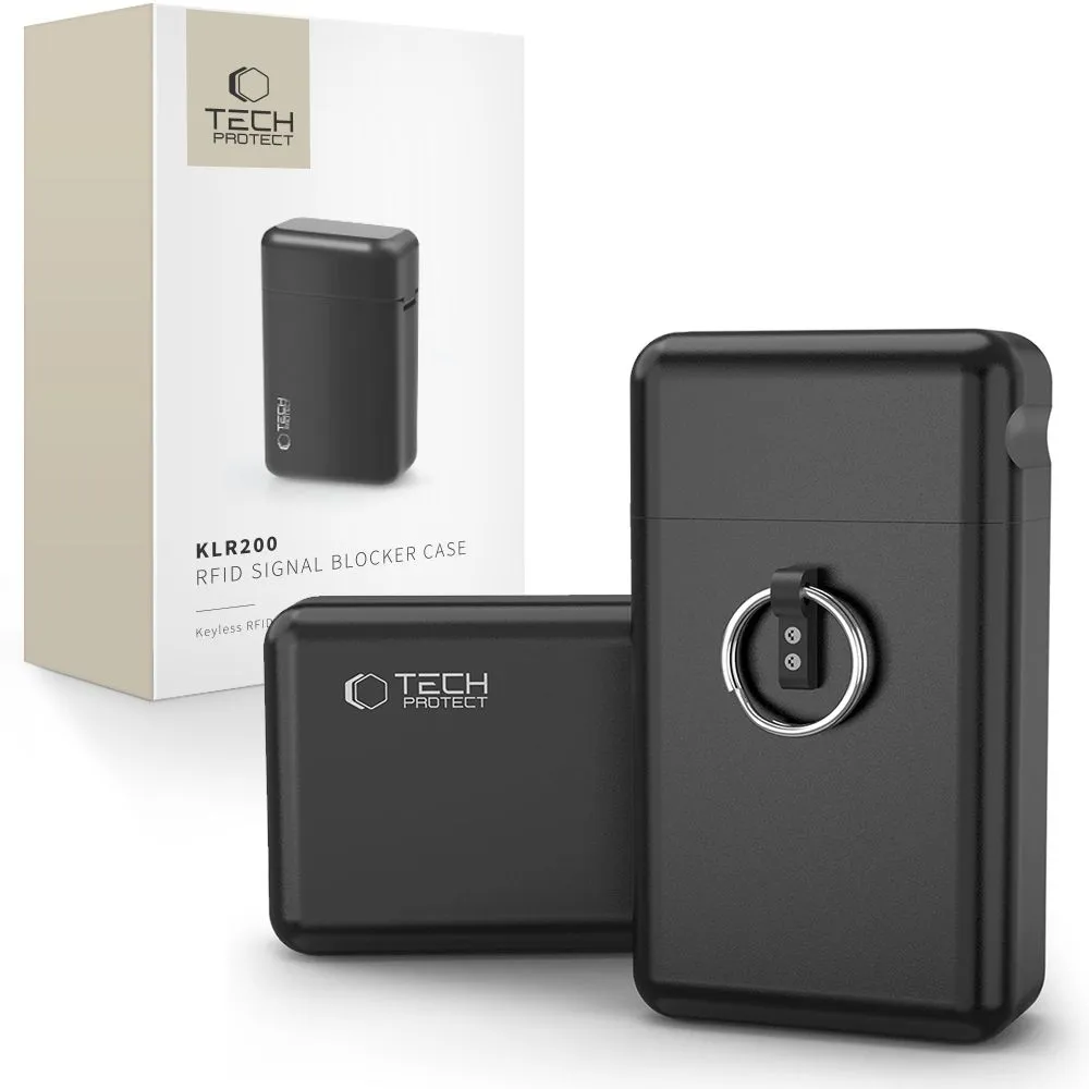 Aксессуары Other чехол для телефона черный TECH-PROTECT KLR200 METAL KEYLESS RFID SIGNAL BLOCKER CASE