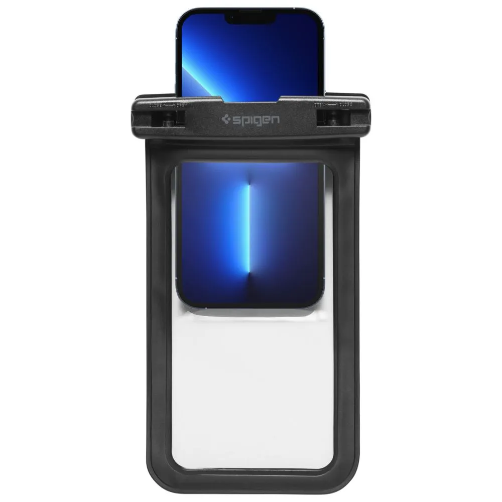 Dažādi telefona maciņš melns SPIGEN A601 UNIVERSAL WATERPROOF CASE 2-PACK