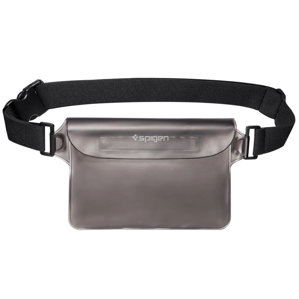 Dažādi telefona maciņš melns SPIGEN A620 UNIVERSAL WATERPROOF WAIST BAG 2-PACK