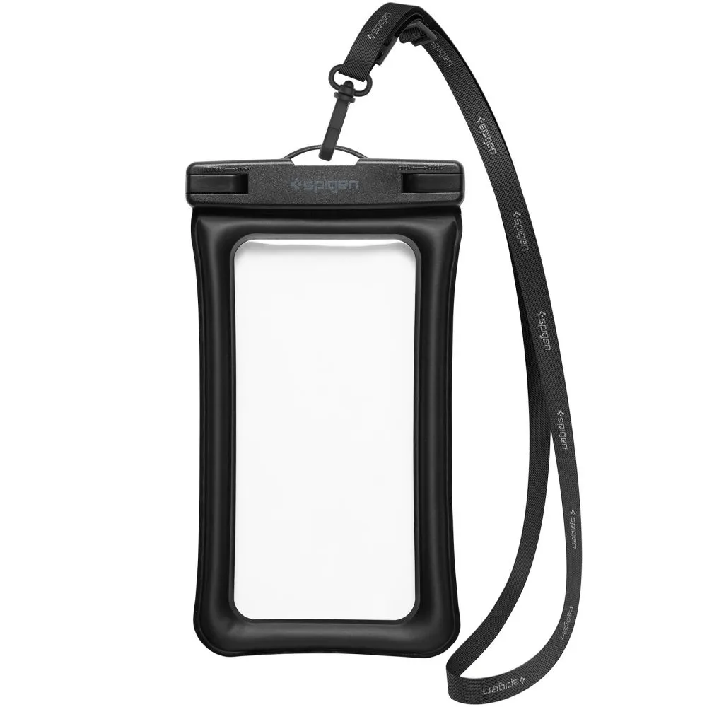 Dažādi telefona maciņš melns SPIGEN A621 UNIVERSAL WATERPROOF CASE & WAIST BAG