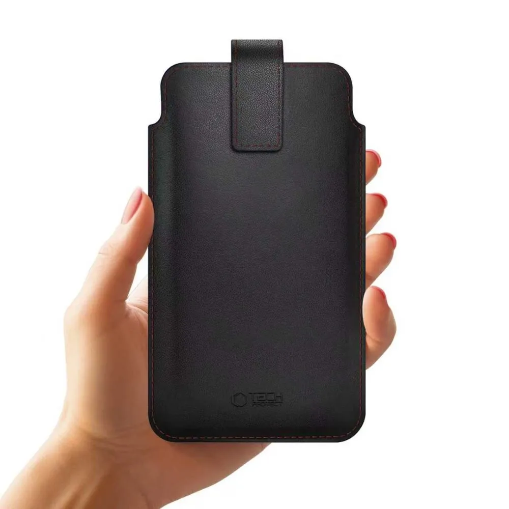 Puhelintarvikkeet Other suojakuori, suojakotelo musta TECH-PROTECT SM65 UNIVERSAL PHONE POUCH 6.0-6.9 INCH