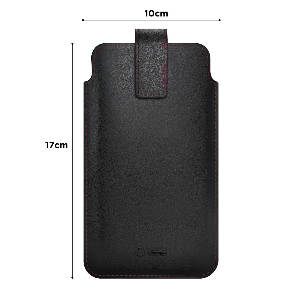 Puhelintarvikkeet Other suojakuori, suojakotelo musta TECH-PROTECT SM65 UNIVERSAL PHONE POUCH 6.0-6.9 INCH