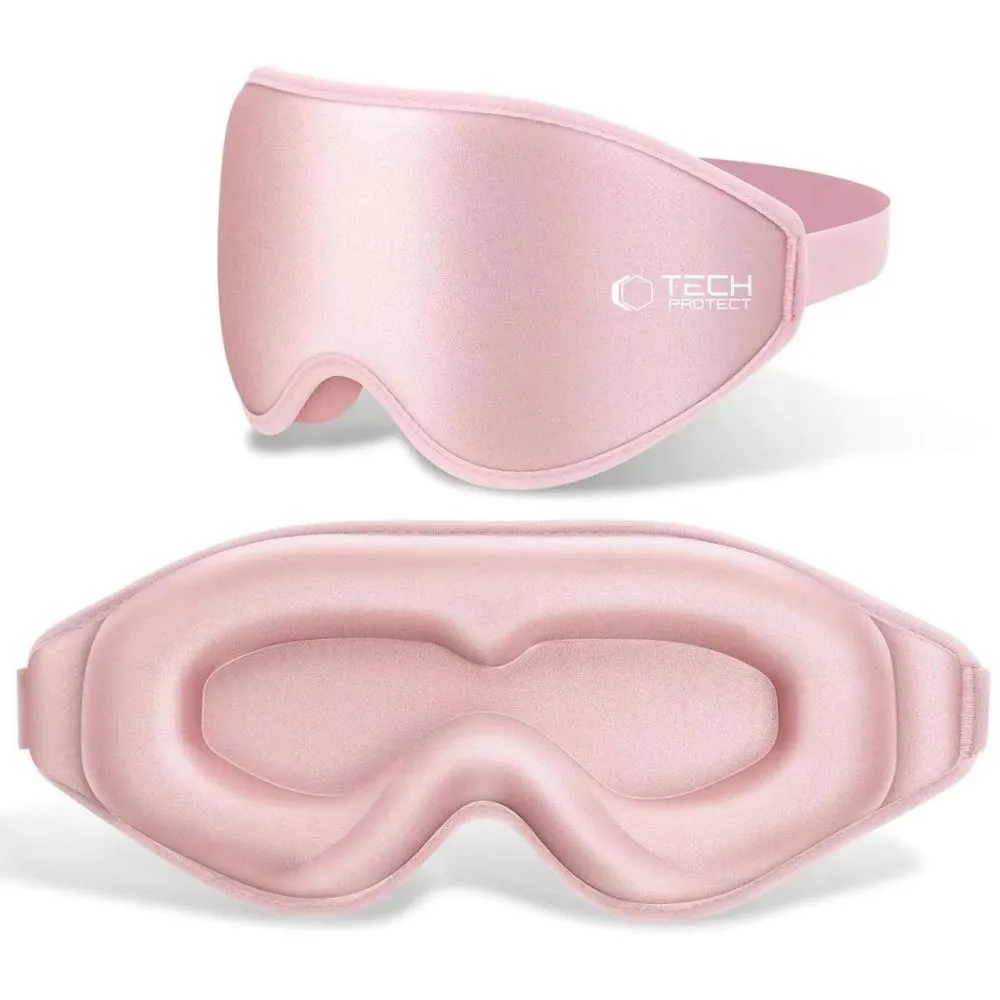 Priedai Other TECH-PROTECT EYESHADE SLEEP MASK  rožinis