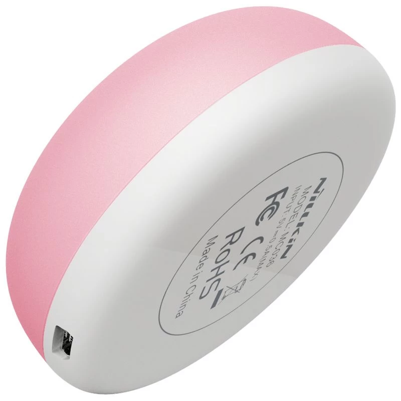 Dažādi Luminous Stone Wireless Nightlight rozā