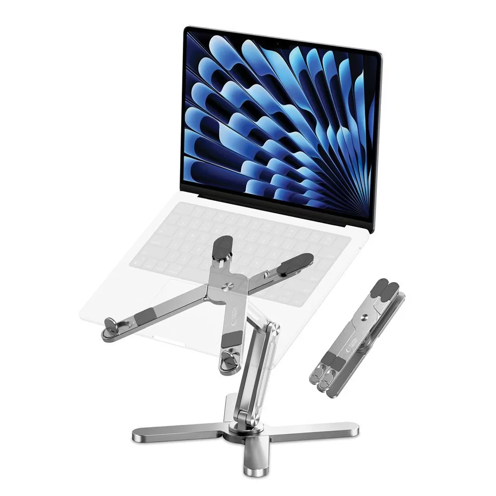 Dažādi TECH-PROTECT ULS200 UNIVERSAL LAPTOP STAND sudraba