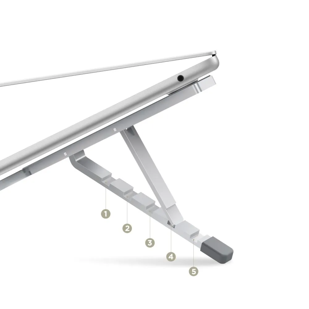 Dažādi TECH-PROTECT ULS300 UNIVERSAL LAPTOP STAND sudraba