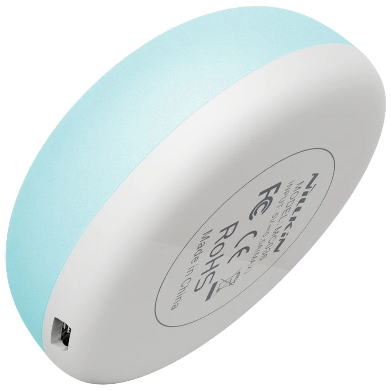 Dažādi Luminous Stone Wireless Nightlight zils