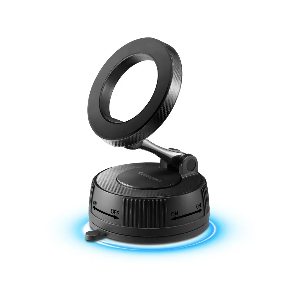 Tarvikud Other SPIGEN MFT36 VACUUMLOCK MAGNETIC MAGSAFE DASHBOARD CAR MOUNT Telefonitarvikud must