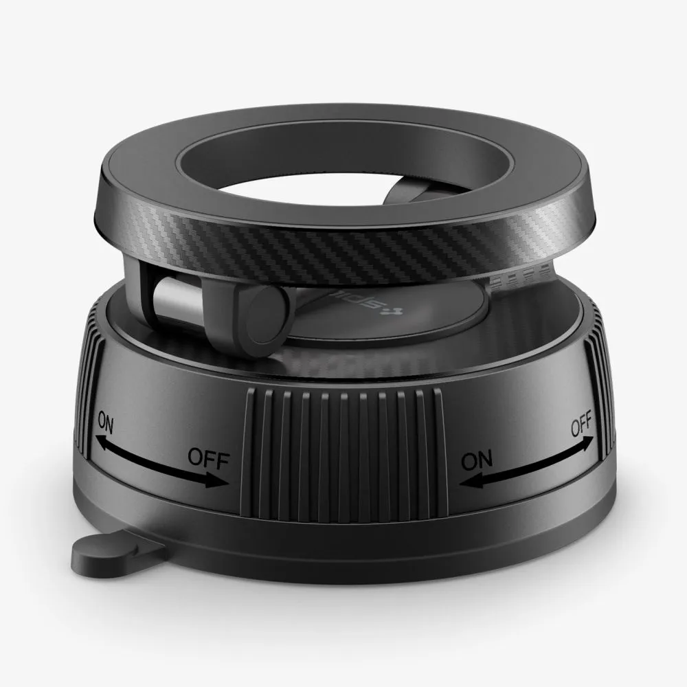 Tarvikud Other SPIGEN MFT36 VACUUMLOCK MAGNETIC MAGSAFE DASHBOARD CAR MOUNT Telefonitarvikud must