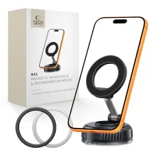 Puhelintarvikkeet Other Puhelintarvikkeet TECH-PROTECT N61 MAGNETIC MAGSAFE WINDSHIELD & DASHBOARD CAR MOUNT