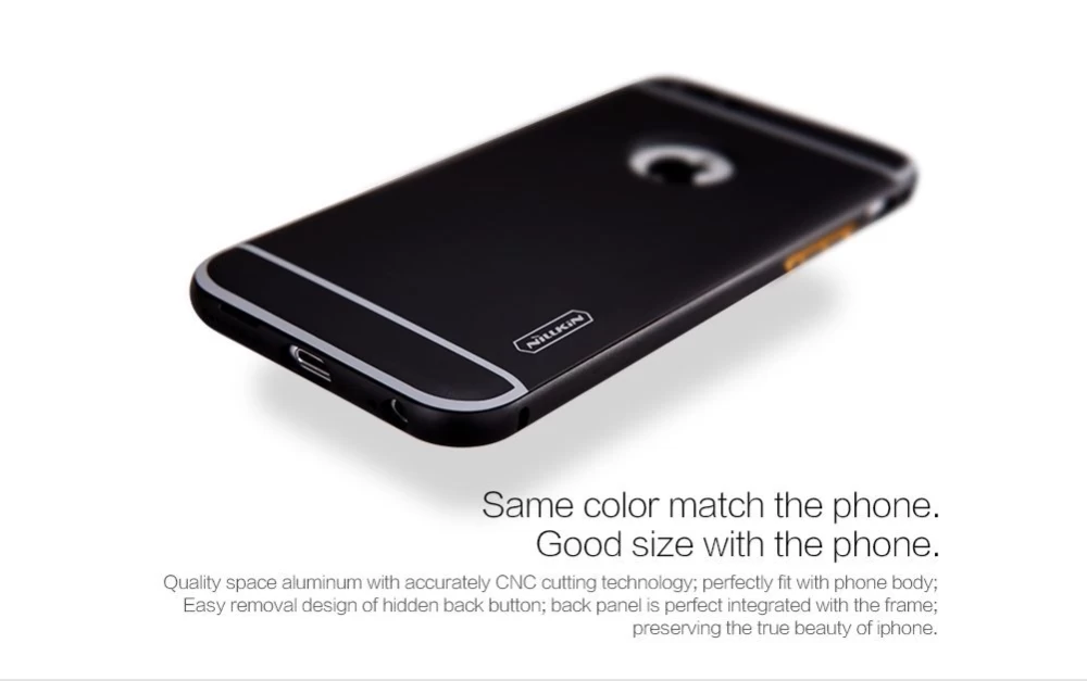 Apple iPhone 6S Plus vāciņš melns Nillkin Car Holder/Protection 