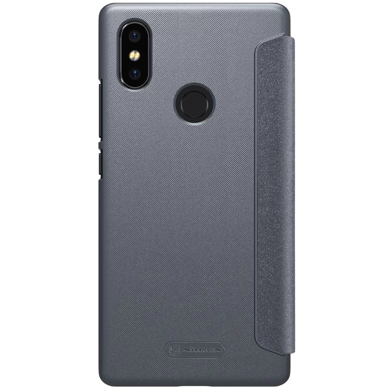 Xiaomi Mi 8 SE maciņš pelēks Sparkle Leather