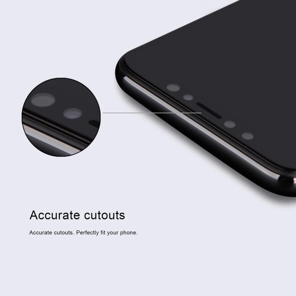 Apple iPhone XS Tempered glass black Nillkin 3D AP+MAX Glass