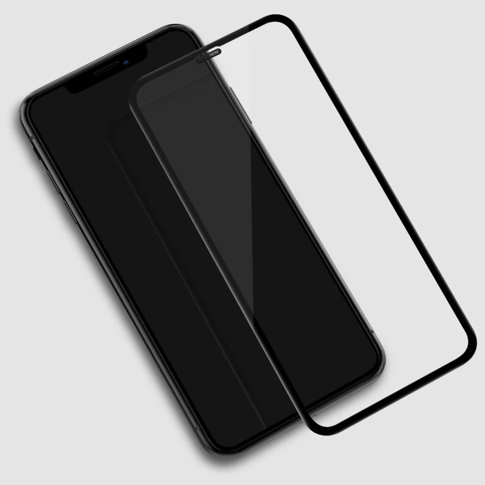 Apple iPhone XS aizsargstikls melns Nillkin 3D CP+MAX Tempered Glass