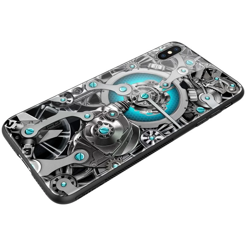 Apple iPhone XS Max vāciņš melns Nillkin Spacetime