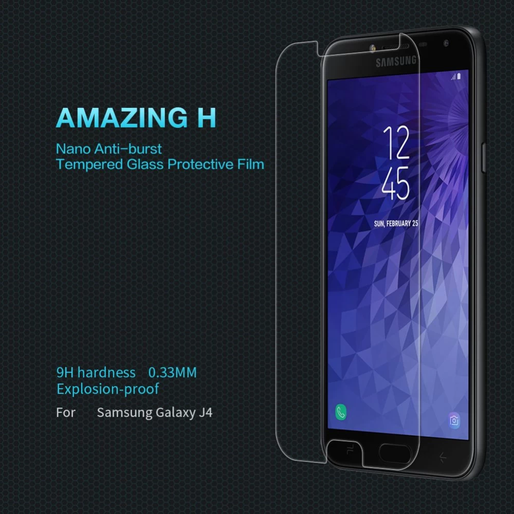 Samsung Galaxy J4 (2018) защитное стекло  Nillkin H Tempered Glass