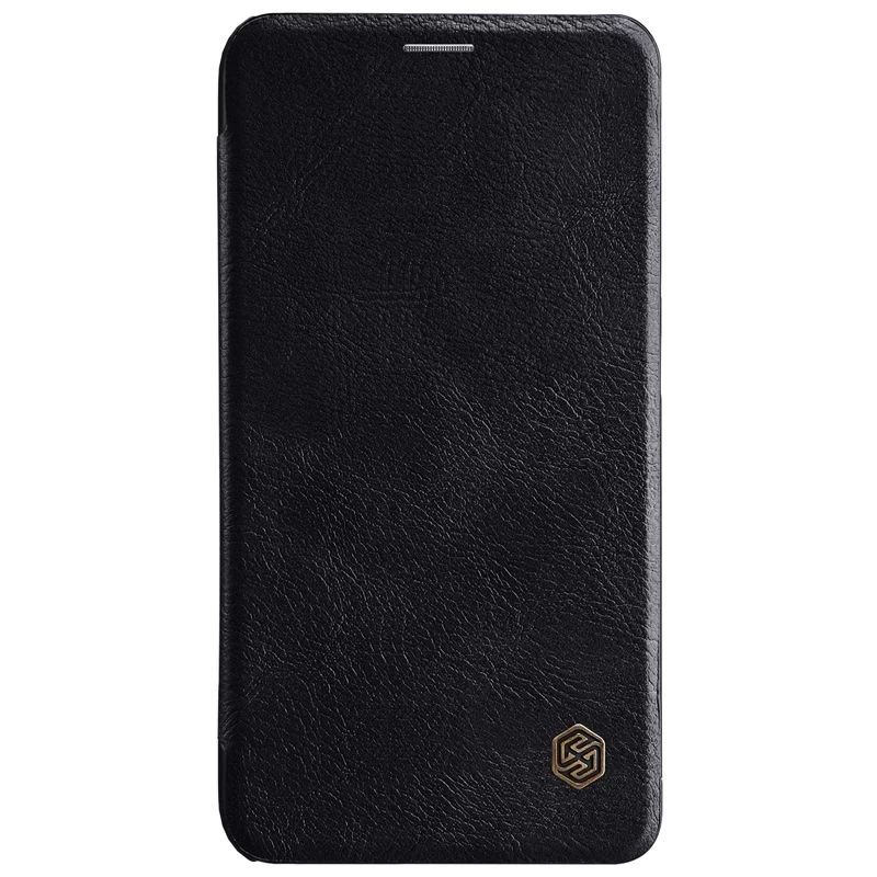Samsung Galaxy J4 (2018) maciņš melns Nillkin Qin Leather
