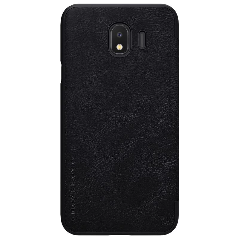 Samsung Galaxy J4 (2018) maciņš melns Nillkin Qin Leather