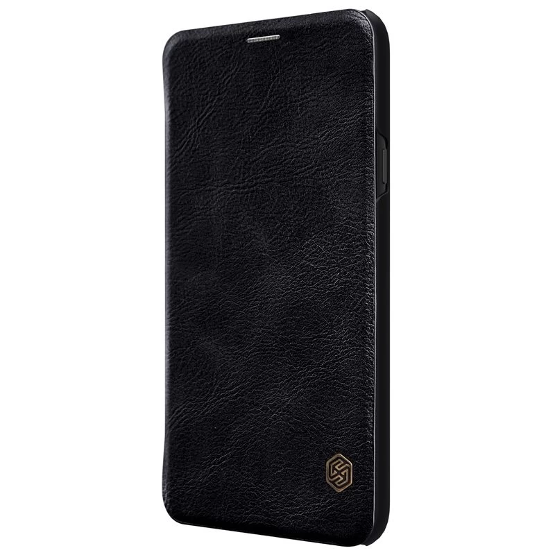 Samsung Galaxy J4 (2018) maciņš melns Nillkin Qin Leather