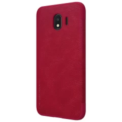 Samsung Galaxy J4 (2018) suojakotelo punainen Nillkin Qin Leather 