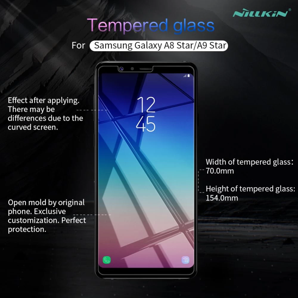 Samsung Galaxy A8 Star kaitseklaas  Nillkin H+PRO Tempered Glass