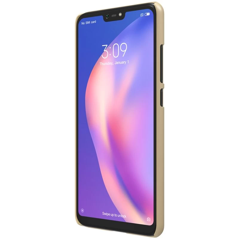 Xiaomi Mi 8 Lite vāciņš zeltīts Super Frosted Shield