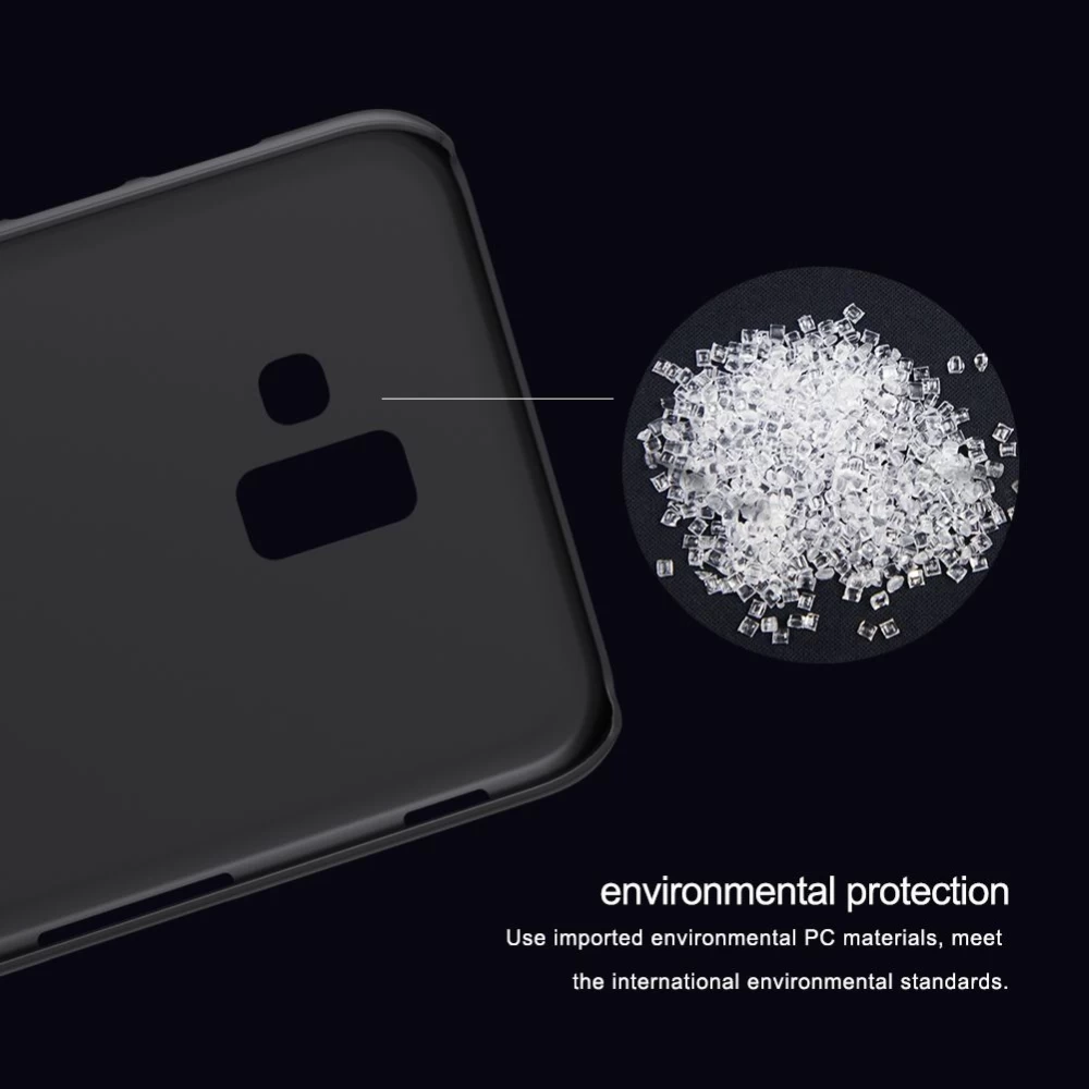 Samsung Galaxy J6 Plus case white Nillkin Super Frosted Shield 