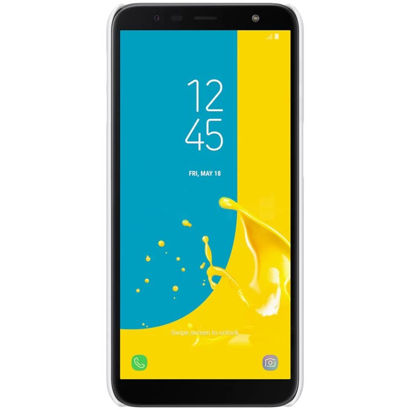 Samsung Galaxy J6 Plus ümbris valge Nillkin Super Frosted Shield