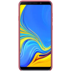 Samsung Galaxy A9 (2018) ümbris punane Nillkin Super Frosted Shield 
