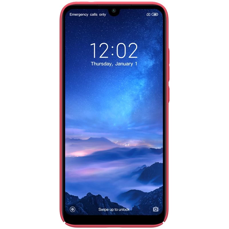 Xiaomi RedMi 7 dėklas raudonas Super Frosted Shield Redmi