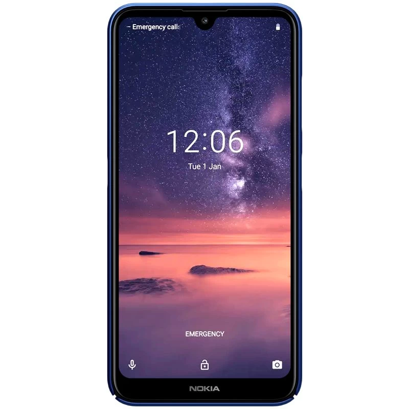 Nokia 3.2 vāciņš zils Super Frosted Shield