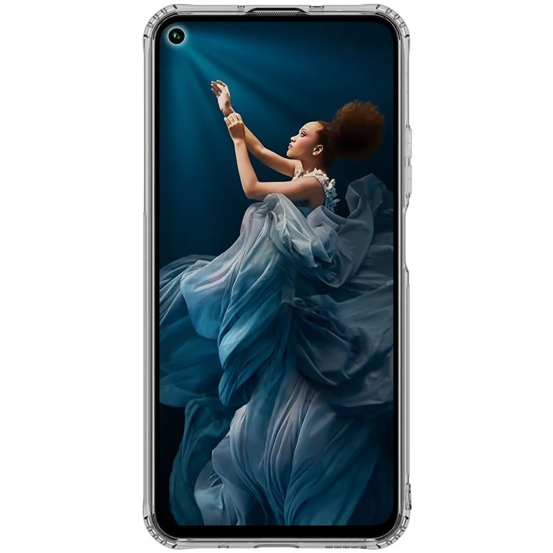 Honor 20 skal transparent grå TPU Huawei