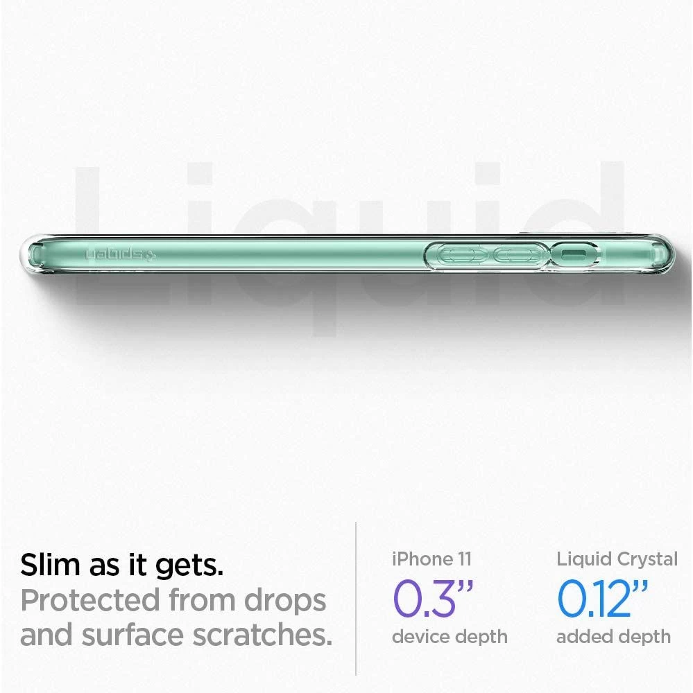 Apple iPhone 11 case transparent SPIGEN Liquid Crystal