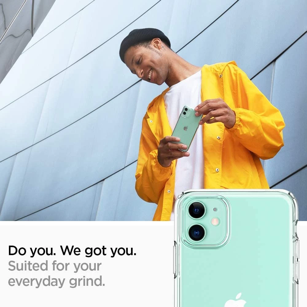 Apple iPhone 11 case transparent SPIGEN Liquid Crystal