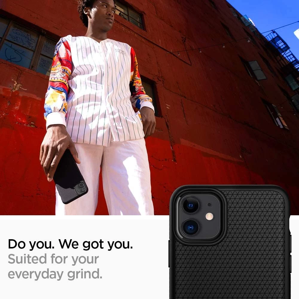 Apple iPhone 11 case black SPIGEN Liquid Air