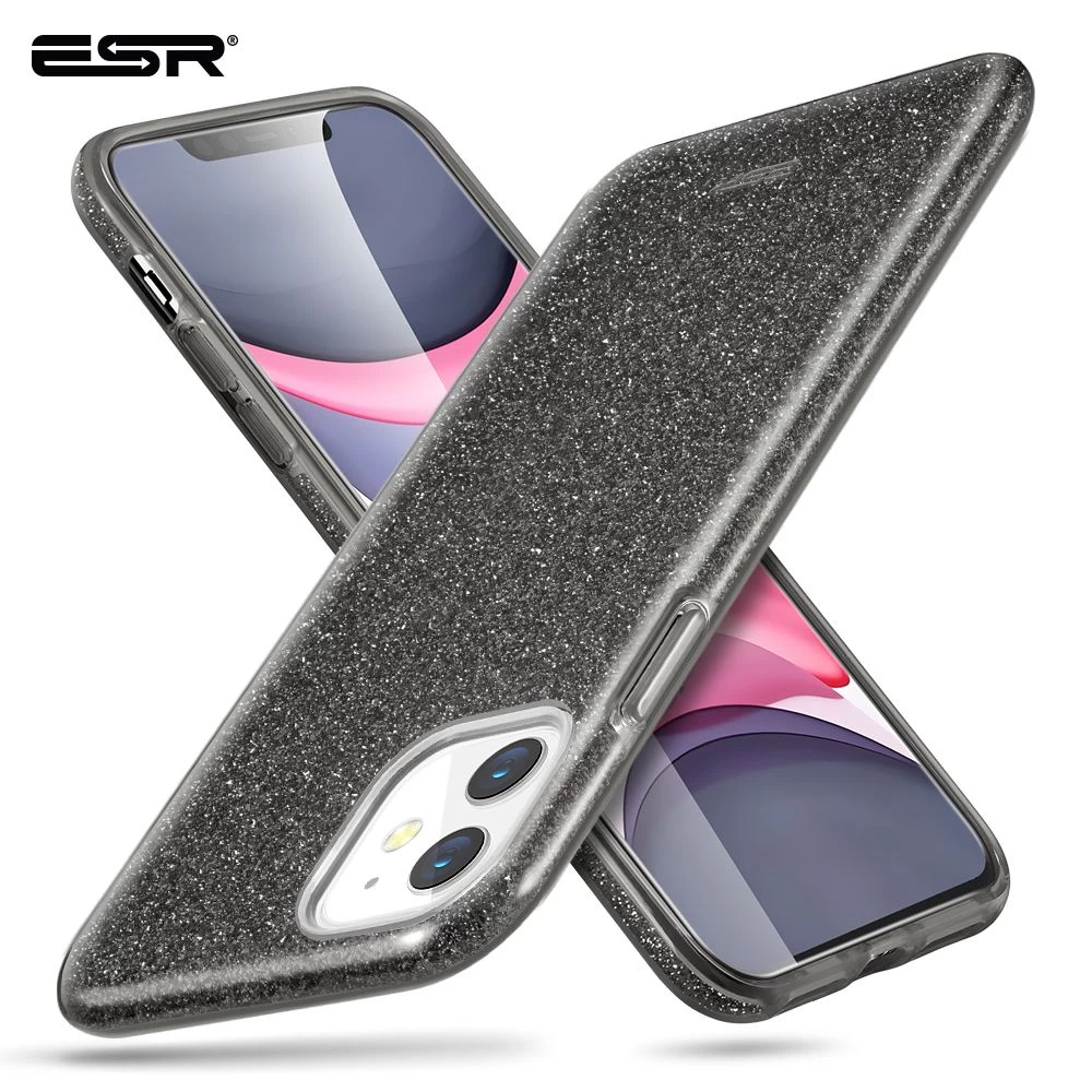 Apple iPhone 11 case black ESR Makeup Glitter