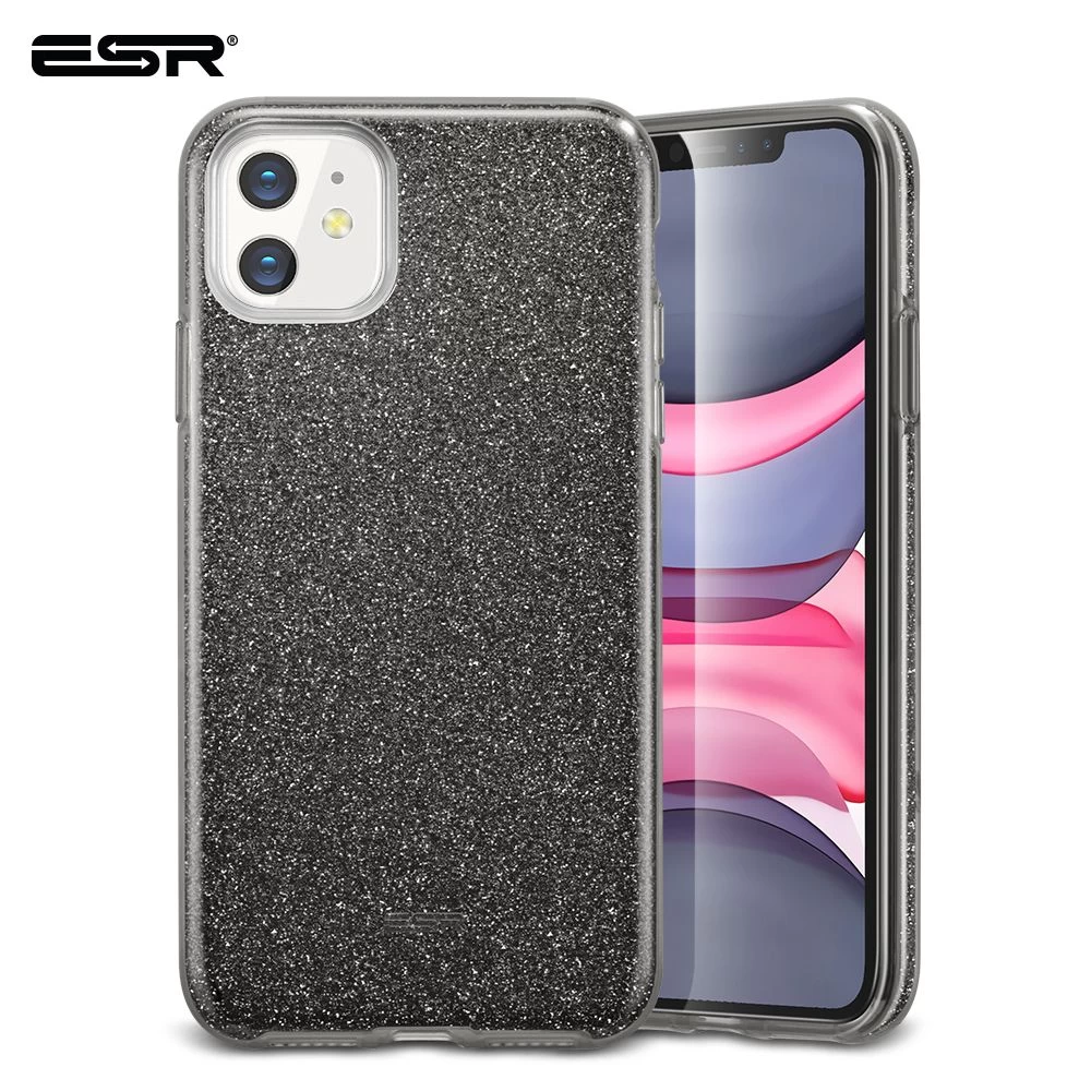 Apple iPhone 11 case black ESR Makeup Glitter