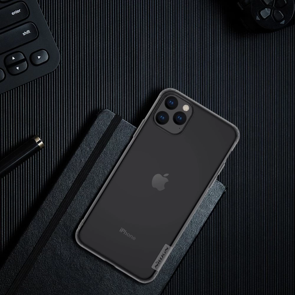 Apple iPhone 11 Pro ümbris läbipaistev hall Nillkin TPU 