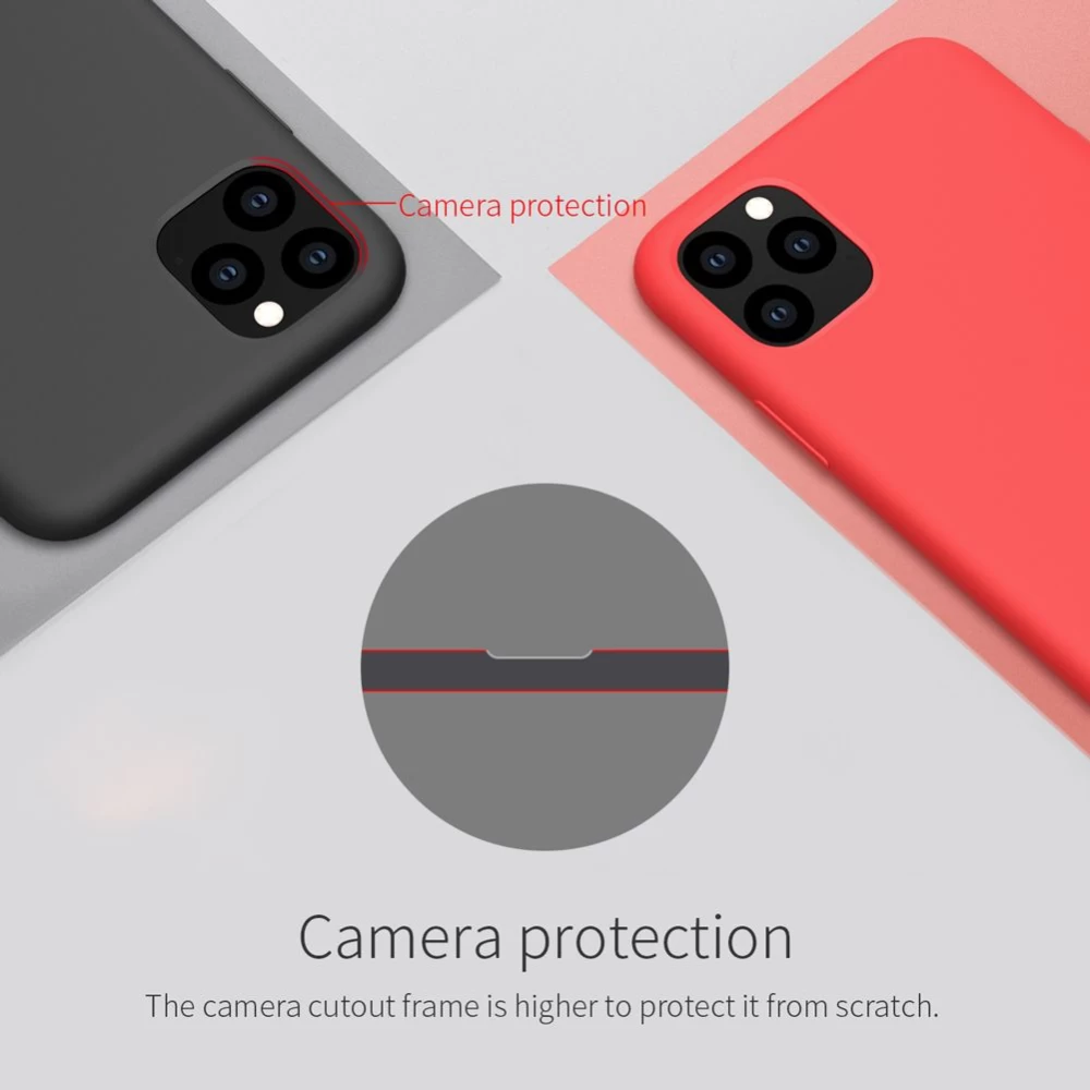 Apple iPhone 11 Pro skal röd Nillkin Flex Pure 