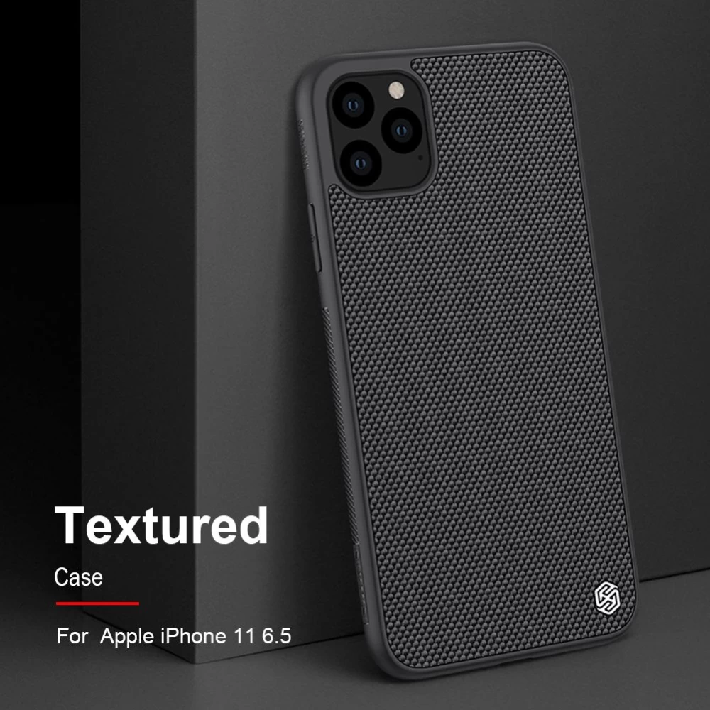 Apple iPhone 11 Pro Max dėklas Juoda Nillkin Textured 