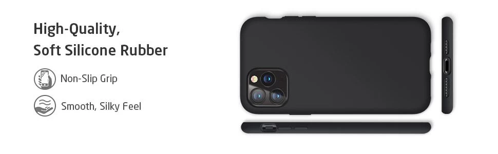 Apple iPhone 11 Pro Max skal svart ESR Yippee Color 