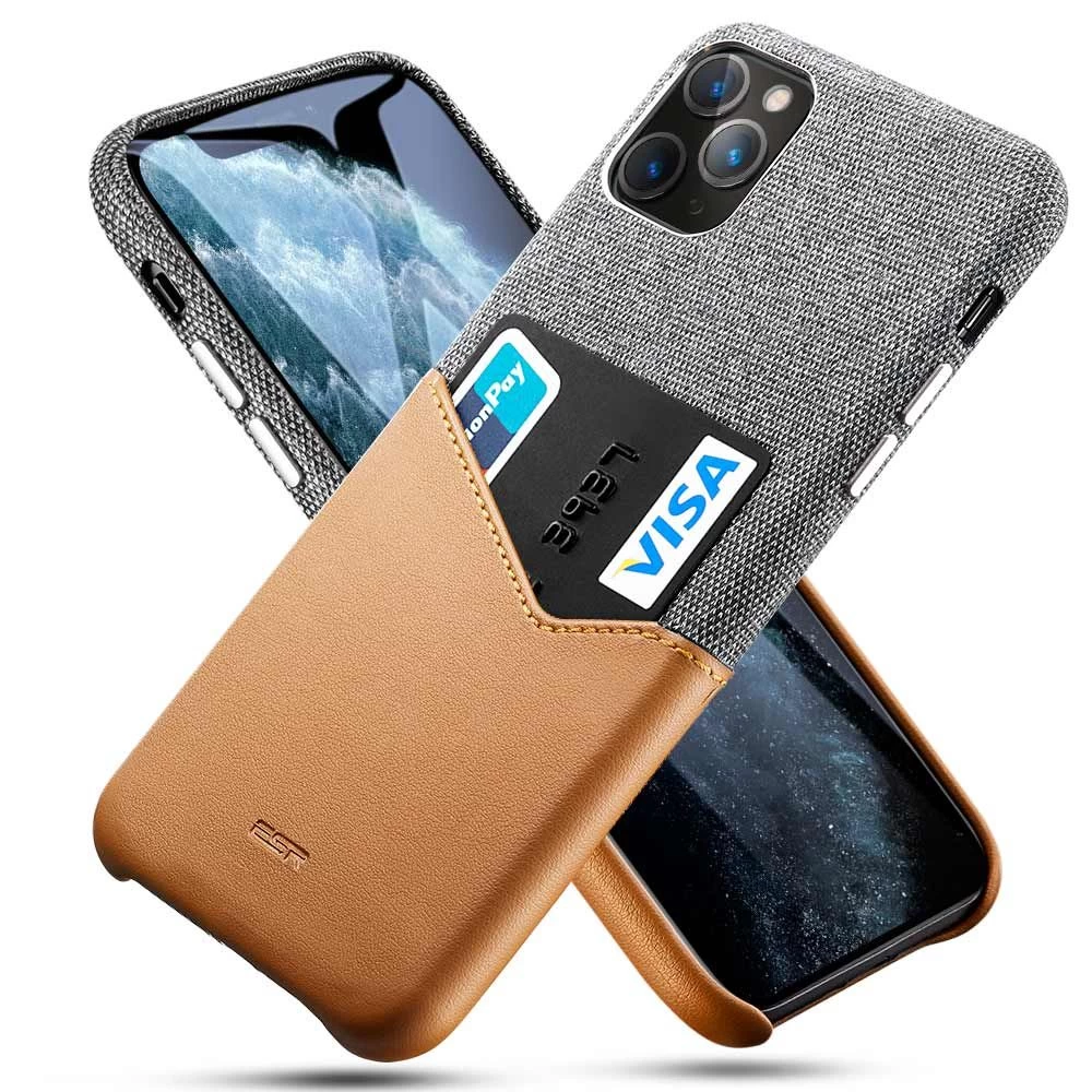 Apple iPhone 11 Pro Max чехол коричневый ESR Metro Wallet