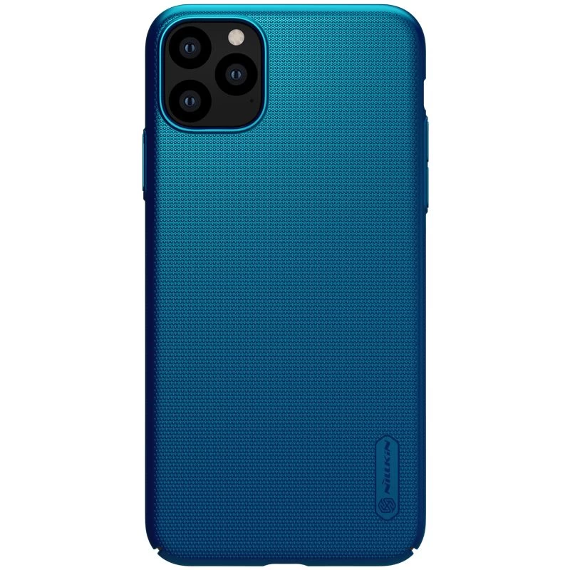 Apple iPhone 11 Pro Max vāciņš zils Nillkin Super Frosted Shield