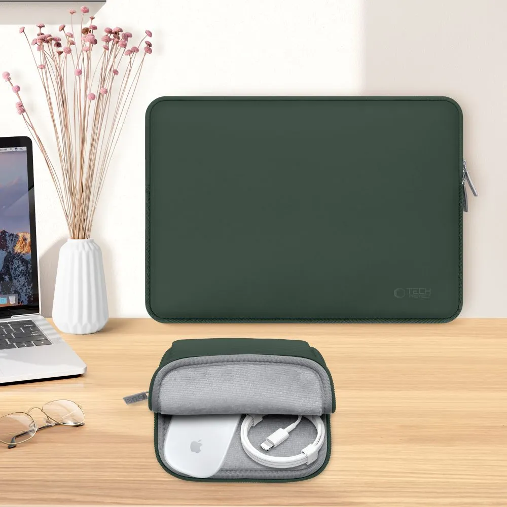 Apple MacBook telefono dėklas žalia TECH-PROTECT NEOSLIM LAPTOP 15-16