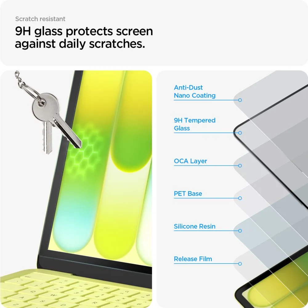 Apple MacBook Laptop screen protector SPIGEN GLAS.TR SLIM FC MACBOOK NEO 13 2026