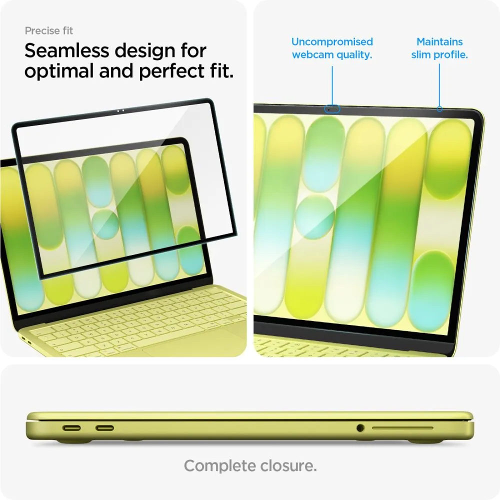 Apple MacBook Laptop screen protector SPIGEN GLAS.TR SLIM FC MACBOOK NEO 13 2026