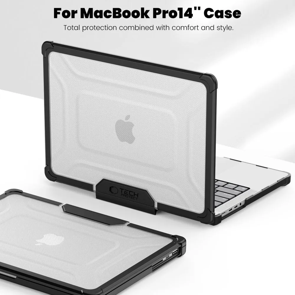 Apple MacBook suojakuori, suojakotelo  TECH-PROTECT SMARTSHELL PRO Pro 14 M1 / M2 M3 M4 M5 (2021-2025)